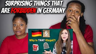 🇩🇪 CRAZY GERMAN LAWS! American Couple Reacts "6 Surprising Things That Are Forbidden in Germany"