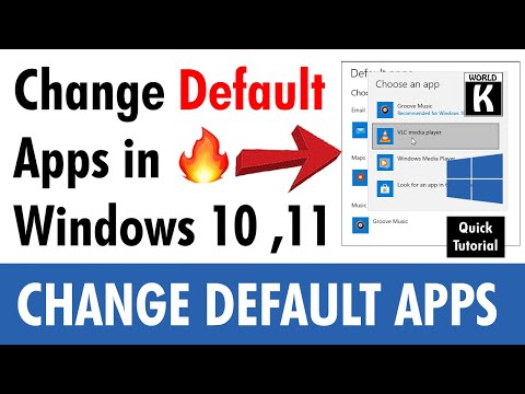 Windows 10 |  How to Set Default Apps