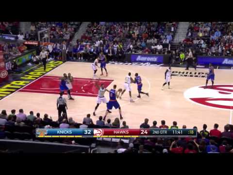 Kristaps Porzingis vs Atlanta Hawks 26.12.2015 (9Pts)