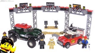 LEGO Speed Champions Mini Cooper 1967 + 2018 rally set reviewed 🏁 75894 by JANGBRiCKS