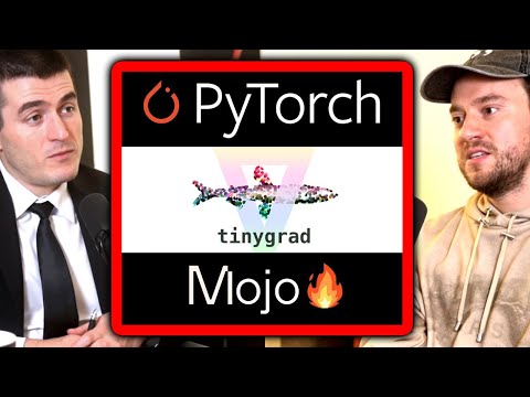 PyTorch vs Tinygrad vs Mojo: Which is better? | George Hotz and Lex Fridman