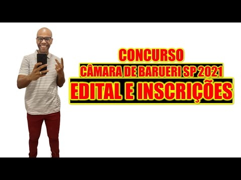Concurso Câmara de Barueri SP : publicado edital com 37 vagas HÁ GANHOS DE MAIS DE R$8.000,00