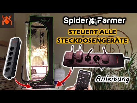 Spider Farmer GGS AC5 and AC10 Controller Power Strip | User Manual | Review | Manual