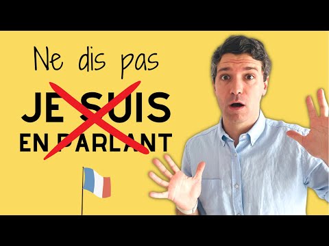 Comment utiliser le GÉRONDIF et présent continu en français 🤔⁉️