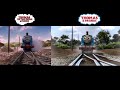 Down The Mine Comparison Model Cgi Thomas And Friends