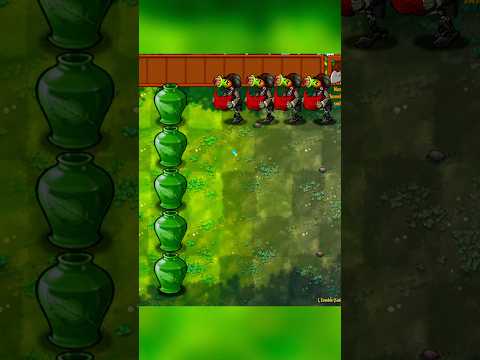 EPIC VASE BREAKER CHALLENGE - 4 GATLING PAPER CHERRY ZOMBIE VS VASE PLANTS PVZ FUSION #pvz #pvzgame