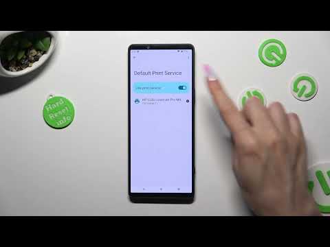 How to Connect SONY Xperia 1 V with Printer  - Wireless Connection