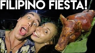 Foreigners invited to a Local Filipino Birthday Party + Travel Workout Guide - Philippines Vlog Ep10