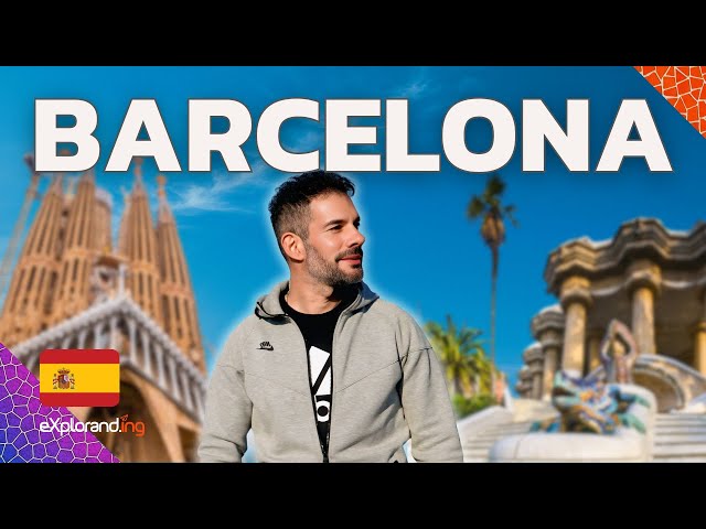 Vídeo relacionado con Pack de Imanes de Barcelona para Nevera | Souvenirs de España | Imanes Decorativos de Sagrada Familia, Park Güell, Casa Batlló y Casa Vicens | Regalo Original