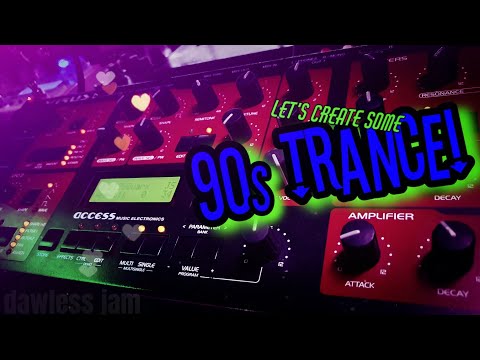 I made a classic Trance Song (hardware jam)