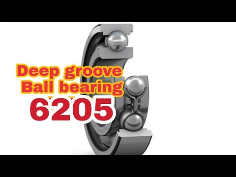 Bearing 6205 deep groove ball bearing overview video thumbnail