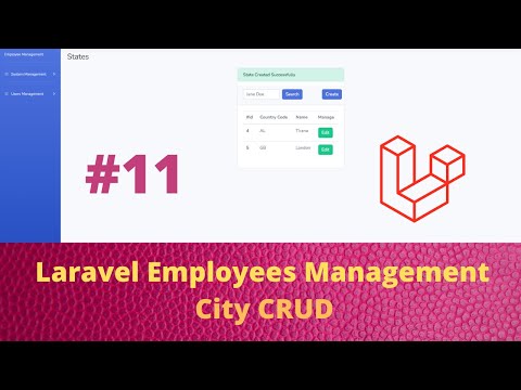 01 Employees Management Application with Laravel and Vuejs