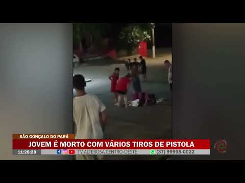 São Gonçalo do Pará: Jovem é morto com vários tiros de pistola