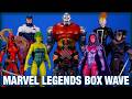 Marvel Legends Alpha Flight Box Wave Psylocke USAgent Ghost Rider Wolverine Lady Deadpool Review