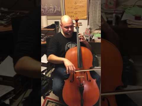 Piatti Book I, Exercise in the first and second position (R. V. Tabb)