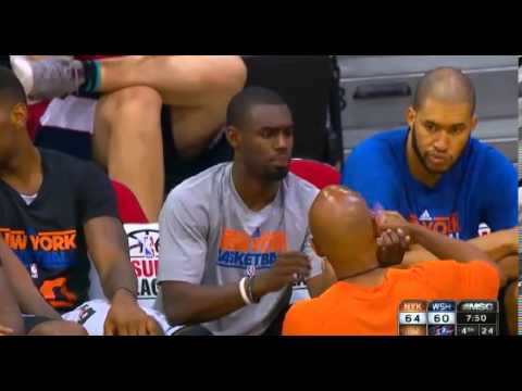 Tim Hardaway Jr.  wrist injury Summer League Knicks