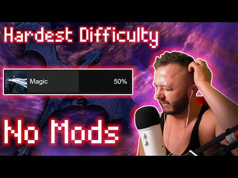 Legendary Survival Mode - Magic Only - Skyrim Highlights