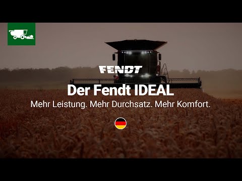 Fendt Mähdrescher | Der Fendt IDEAL | Mehr Leistung. Mehr Durchsatz. Mehr Komfort. | Fendt