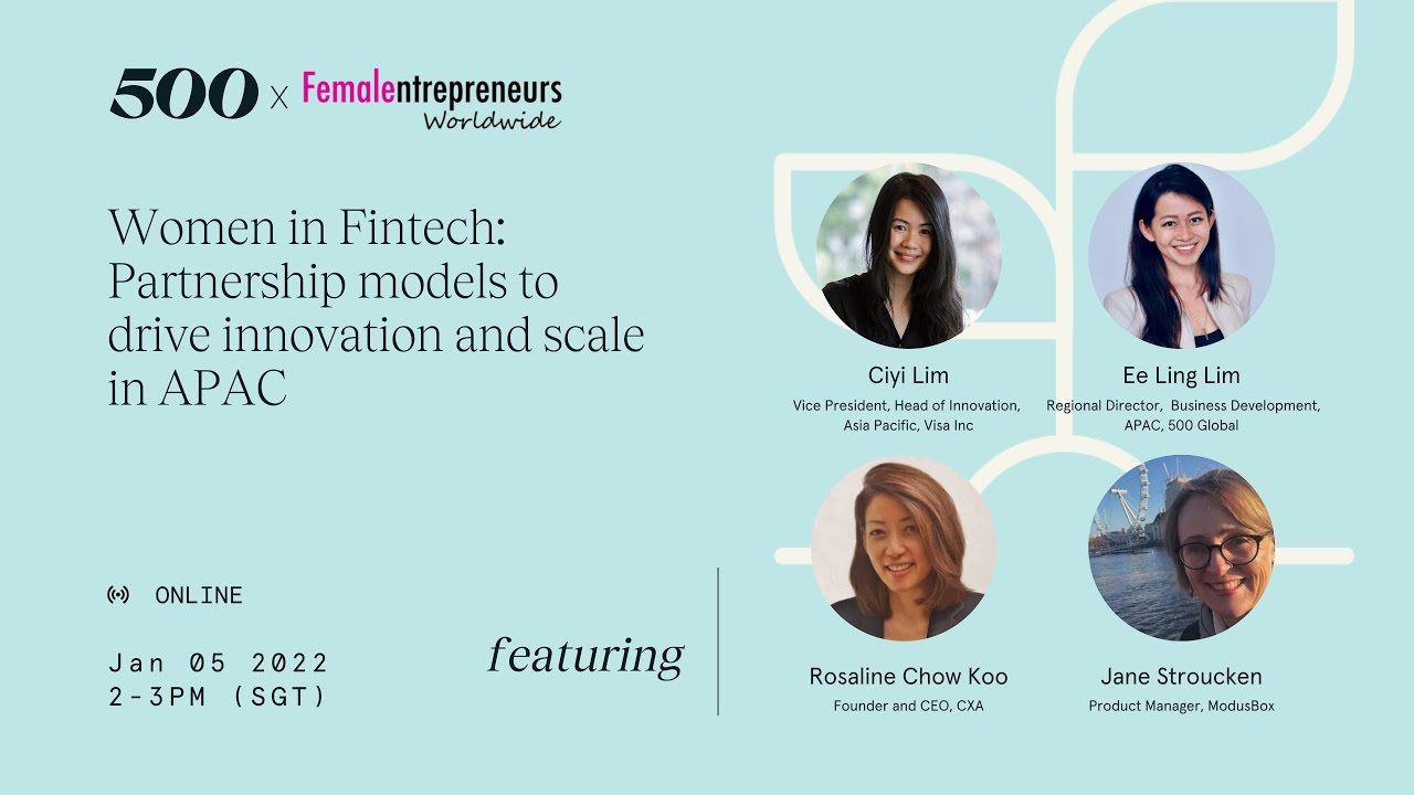 Women in Fintech: Partnership models to drive innovation and scale in APAC