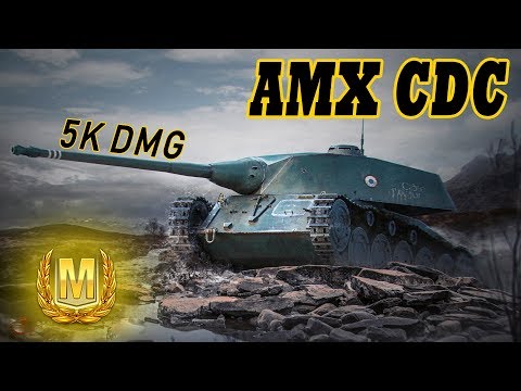 WOT Blitz | AMX CDC Epic Ace ( 5K DMG & 2 VS 5 )