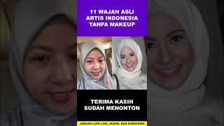 Download lagu 11 Wajah Asli Artis Indonesia Tanpa Makeup #shorts mp3