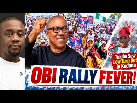 Peter Obi Rally Sweeps Across Nigeria as Tinubu Struggles to Draw Crowds in Kaduna