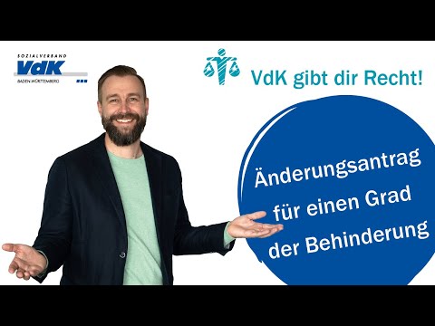 Änderungsantrag für einen Grad der Behinderung - VdK gibt dir Recht! #4