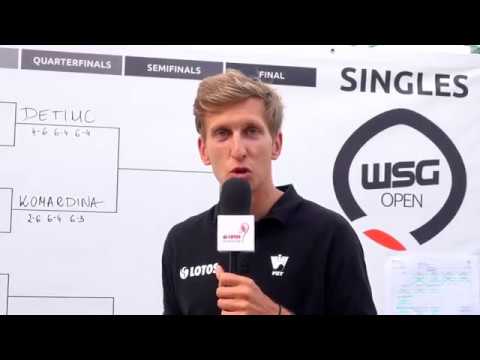 Marek Furjan - podsumowanie dnia 08-08-2019 - WSG Open 2019