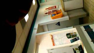 Scaring this girl at burger king