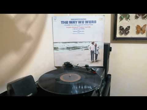 THE WAY WE WERE - Barbra Streisand (soundtrack "THE WAY WE WERE") | 33rpm Vinyl 1974 CBS Records