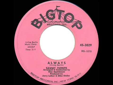 1959 HITS ARCHIVE: Always - Sammy Turner