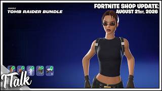 Fortnite Shop TOMB RAIDER IS BACK & MORE! [August 21st, 2026] (Fortnite Chapter 7)