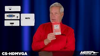 HDMI to VGA Converter Overview of the CS-HDMVGA