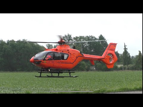 [Landung+Start] RTW-01, NEF-01 und Christoph 9 im Einsatz