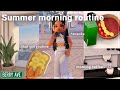 ✦ My summer morning routine vlog ☕️☀️‧₊˚ | berry avenue roleplay.
