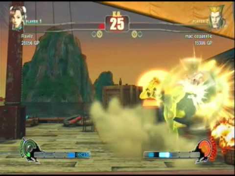 10.28.09 SF4 G1 (8/9) CP Run [Chun 27k] Ravitz vs [Chun 17k] [Gui 15k] [Akuma 34k] [Gief 17k]