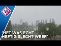 Noodweer barst los: leerlingen van berg gehaald