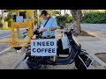 Cafe Vlog Mini Coffee Vespa Barista Dream Charming Mobile Bar Explore Secret Behind Small Business