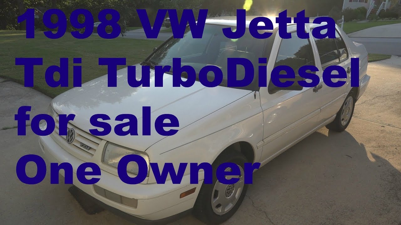1998 VW Jetta Tdi Turbo Diesel for sale