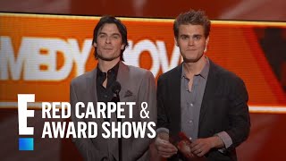 Ian & Paul Wesley au People's Choice Awards (2012)