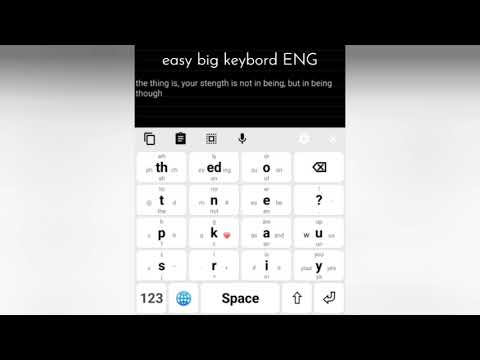 Easy big keyboard(ENG)