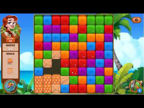 Lost Island Blast Adventure Level 93 - No Boosters