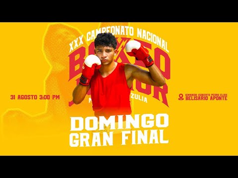 GRAN FINAL XXX CAMPEONATO NACIONAL BOXEO JUNIOR 2025