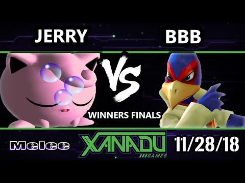 S@X 278 SSBM - EBM | Jerry (Jigglypuff) Vs. BBB (Falco) - Smash Melee Winners Finals