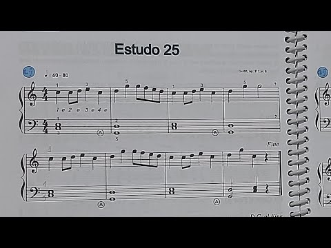Volume 1 - Estudo 25 com 40 BPM