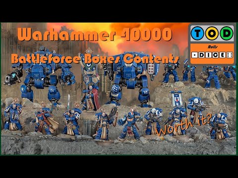 Warhammer 40000 - Battleforce Boxes 2025 - Comparing All 7 Boxes | Tod Rolls Dice