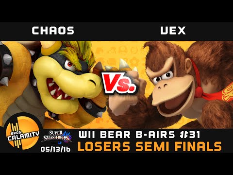 WBB #31 | CT Vex Kasrani (DK) vs LAG Chaos (Bowser) - Losers Semi Finals - Sm4sh Singles