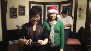 Doing the bearfeet dance