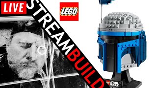 🔴 Building LEGO Star Wars Jango Fett Helmet (75408) Live!