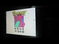 Opening To Barney Friends Barney S Best Manners VHS 1992